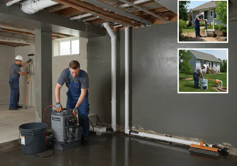 Basement Waterproofing and Flood Prevention process in Austin, IN